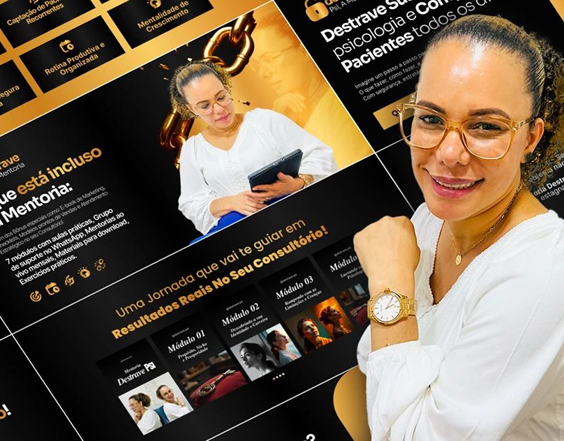 Página de captura para mentoria