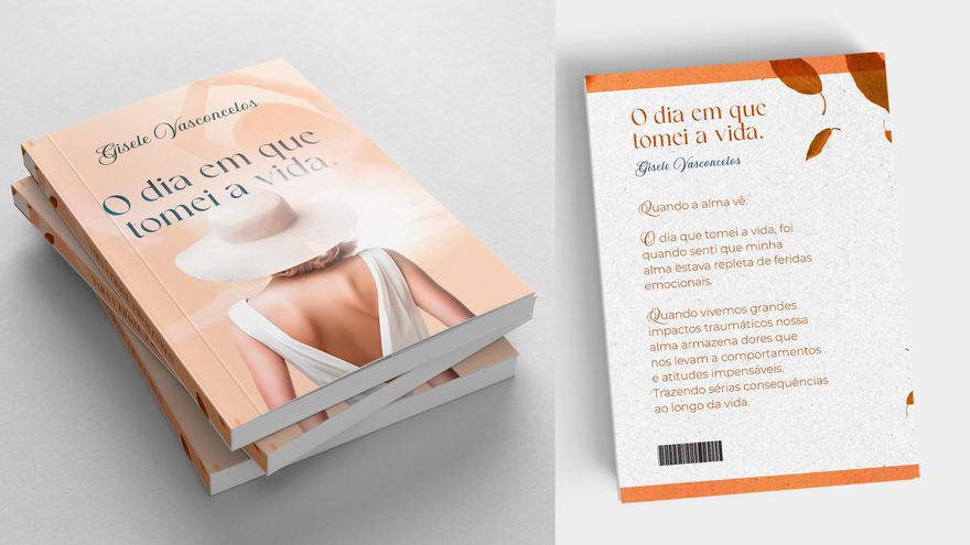 Capa e contracapa de livro